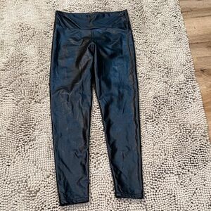 Amazon Black Shiny Leggings